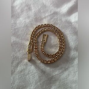 Dainty tennis bracelet - size 6 to 6.5 inches